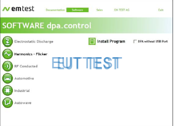 DPA 503N 测试软件DPA.CONTROL
