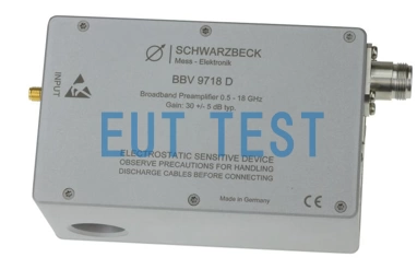 BBV 9718 D Schwarzbeck 18GHz Broadband Preamplifier