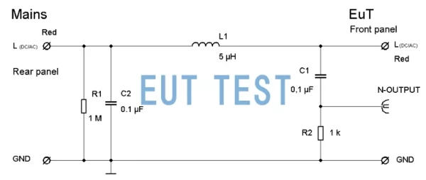 NNHV 8123 的阻抗特性电路原理图