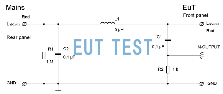  NNHV 8123 的阻抗特性电路原理图