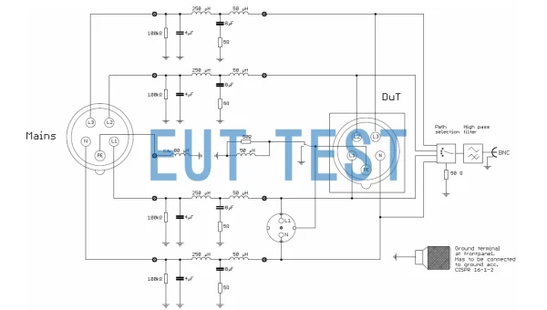 Circuit Schematic for NSLK 8126