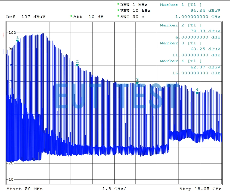 SG 9302 C Comb Spectrum Signal Output at 50MHz-18.05GHz