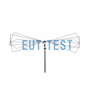 BBAL 9136 + HFBA 9122 Schwarzbeck Biconical antenna for high electric field strength tests