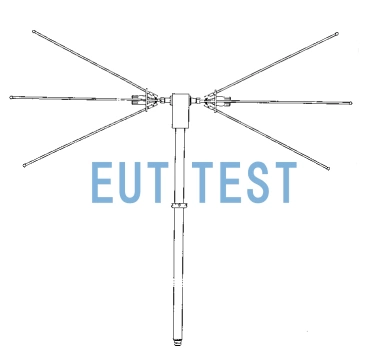 FBAL 9178 + VHBA 9123 Schwarzbeck 230MHz Open Biconical Antenna