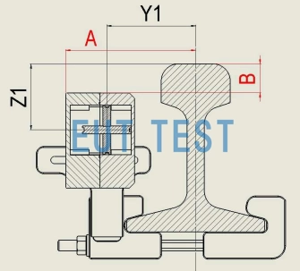 RSA COVER keeps test antennas and railroad tracks at the standard required test distances.