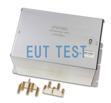 CDN M5PE 63A 1000V SCHWARZBECK 3-phase 5-wire coupled decoupling network