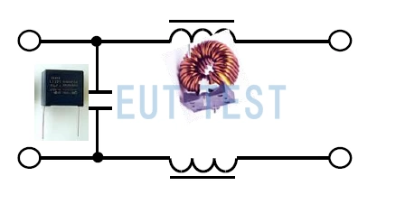Load the differential mode inductor into the circuit