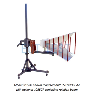Figure 1: Manual control of the ETS 3106B using 7-TR/POL-M to raise and lower it over a range of 1-4 meters