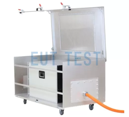 8602 High Voltage Shielded Box with two NNHV 8123-1600 placed inside.