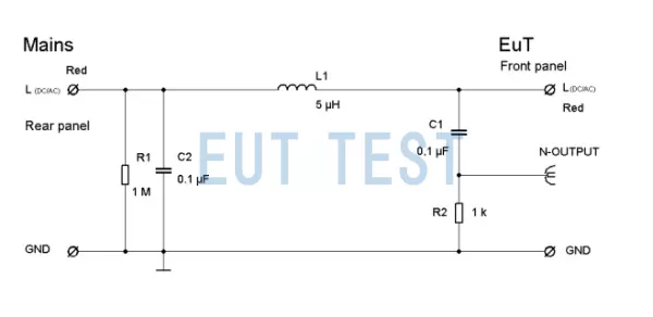 Circuit Schematic for NNHV 8123-1600