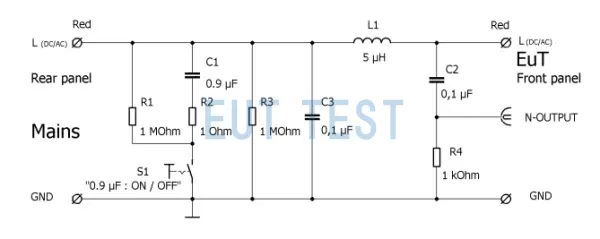 NNHV 8123R 5 µH || 50 Ω Impedance Schematics