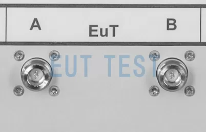 Connecting the EUT using the N-type connector