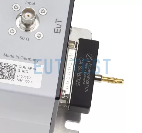 Measuring the Performance of the CDN AF19 SUBD with the EUTTEST Configured CA SUBD25 Calibrator