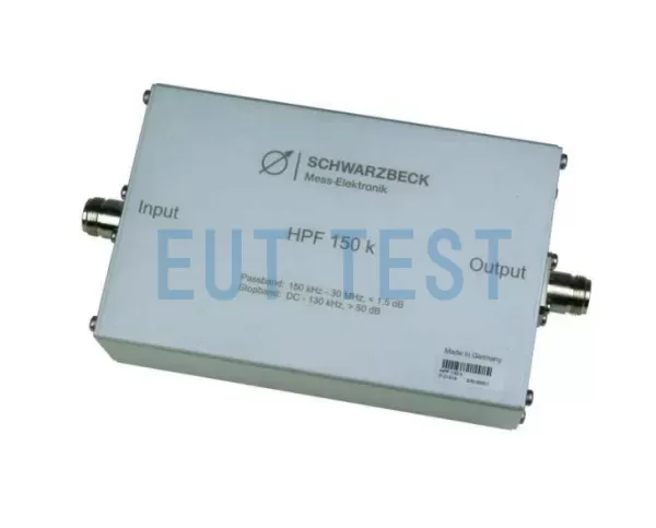 HPF 150 K Schwarzbeck 150kHz High Pass Filter