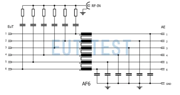 schwarzbeck CDN10 AF6 电路设计原理图