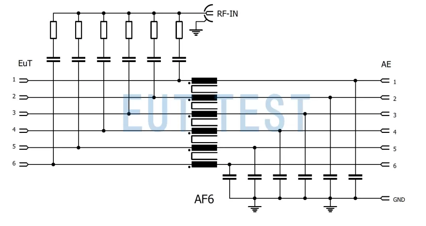 schwarzbeck CDN10 AF6 电路设计原理图