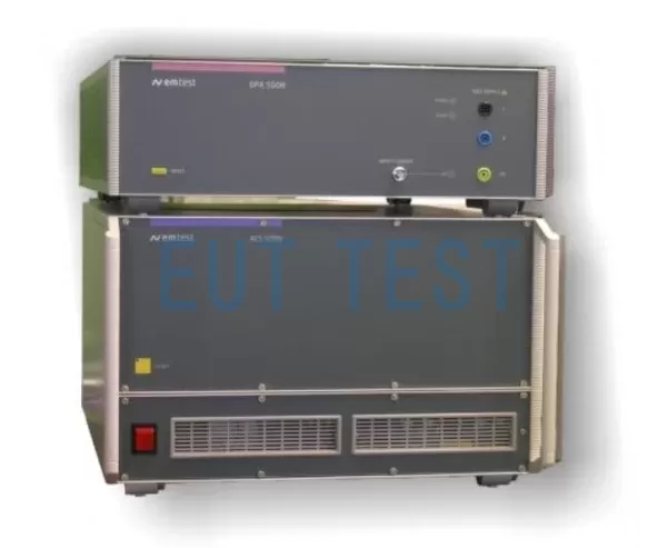 Typical DPA500N + ACS500 Single-Phase Harmonic and Flicker Test System Configuration Diagram