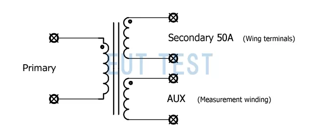 耦合变压器的初级和次级耦合原理图